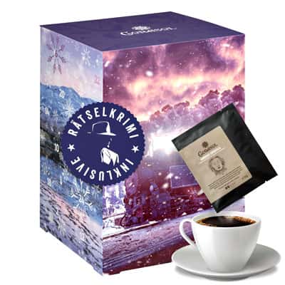 Corasol Premium Kalender für Rätsel-Fans - gemahlener Kaffee