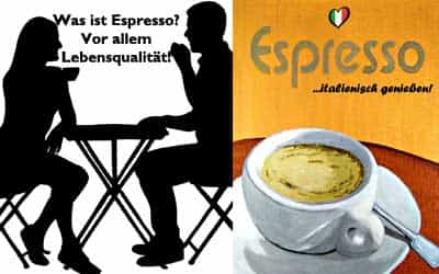 Espresso trinken wie die Italiener