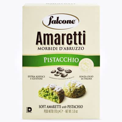 Kaffee Geschenk Idee - Falcone Amaretti Morbidi Pistacchio